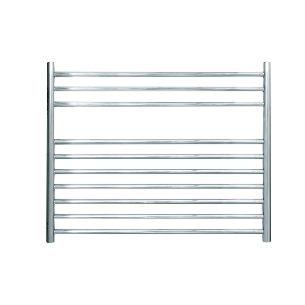 Cut out image of the The Sussex Range by JIS Newick 600mm x 750mm Polished Stainless Steel Heated Towel Rail